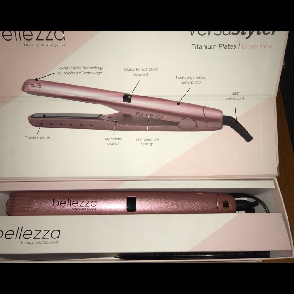 Bellezza Versa-styler Titanium Flat Iron
